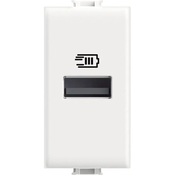 tecnomat presa usb bticino matix tipo a 15w 230v 1 modulo colore bianco tensione uscita 5vdc