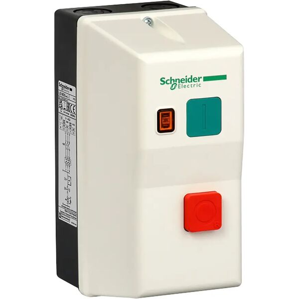 tecnomat avviatore in cassetta schneider  1,5 kw 230 vac 50/60hz ip65 con contatore e rele' termico