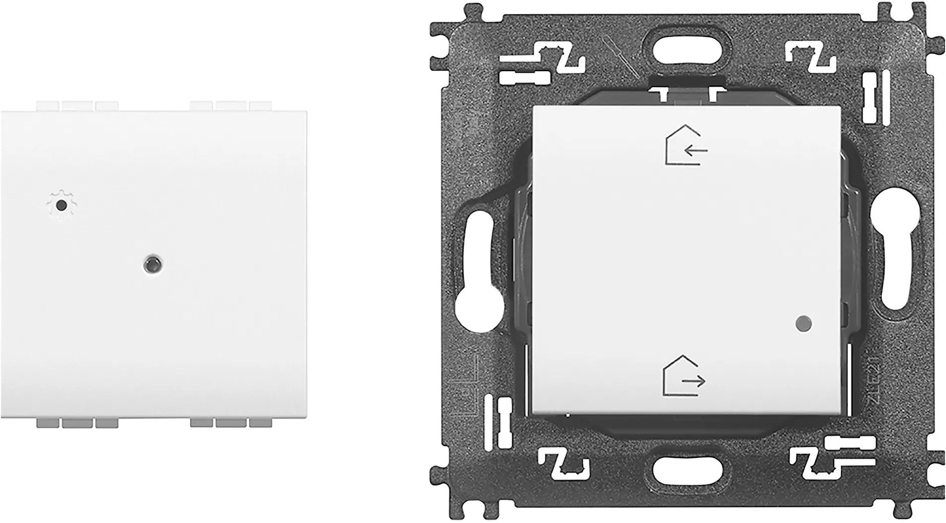 bticino gateway living light smart entra-esci bianco