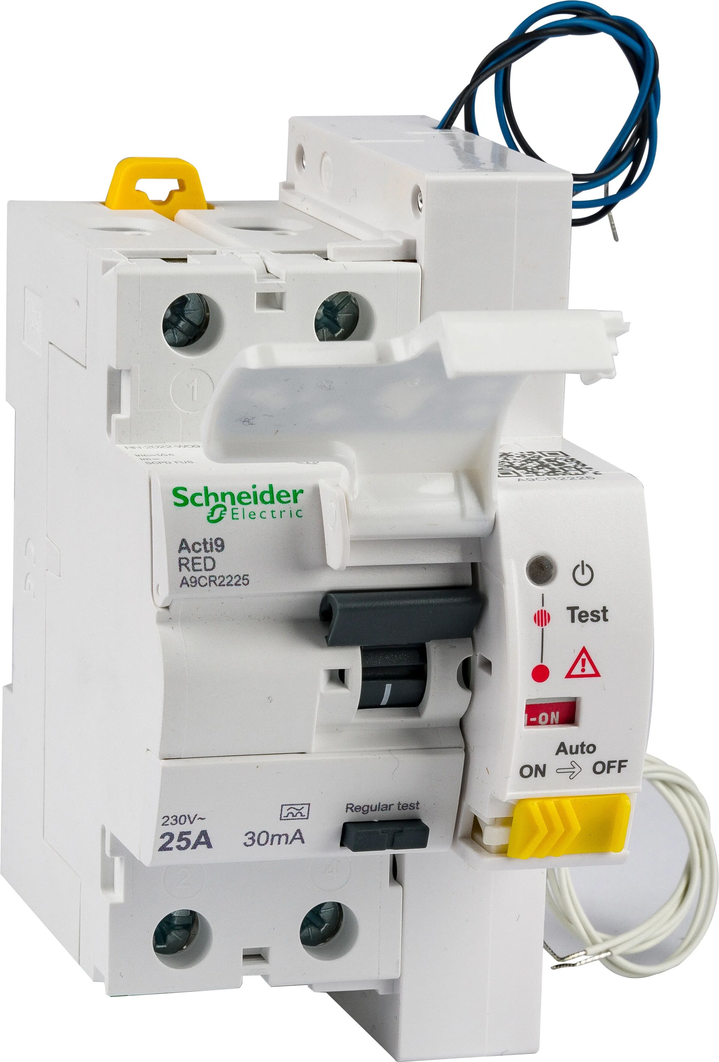 tecnomat interruttore differenziale schneider 2p 25a 30ma tipo a red con riarmo automatico