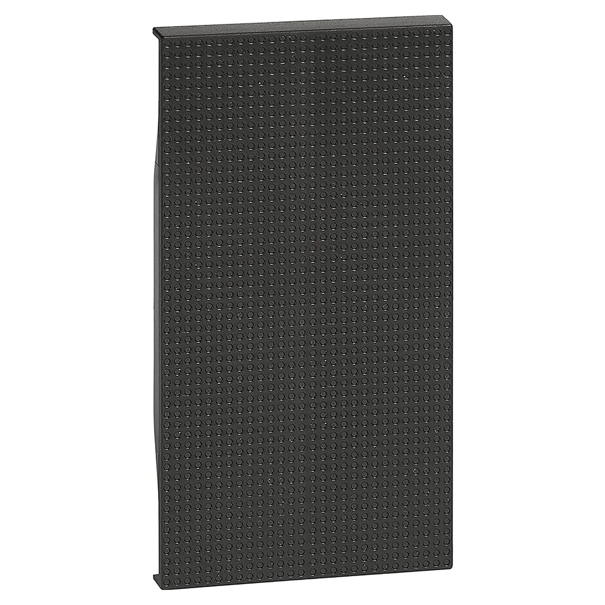 BTicino COVER SUONERIA  LIVING NOW 2 MODULI COLORE NERO CON RONZATORE