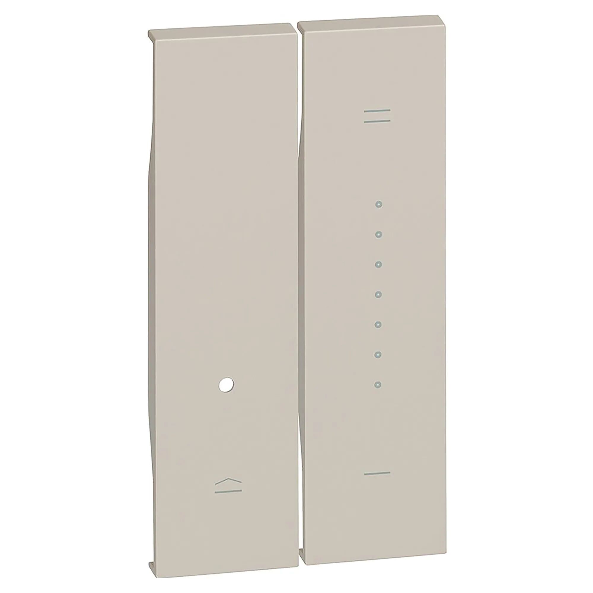BTicino COVER DIMMER  LIVING NOW 2 MODULI COLOR SABBIA