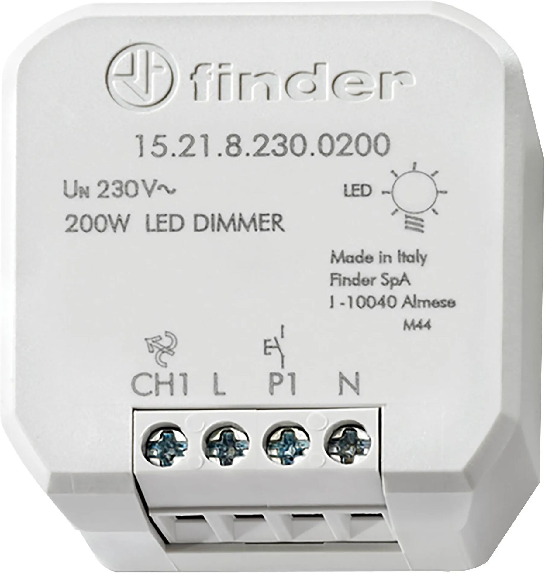 Finder DIMMER VARIALUCE  LED DA INCASSO FINO A 200W