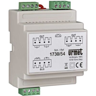 Urmet DISTRIBUTORE VIDEO 4 USCITE Urmet DISTRIBUTORE VIDEO 4 USCITE