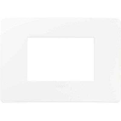 Vimar PLACCA PLANA UP 3M BIANCO TECNOPOLIMERO Vimar PLACCA PLANA UP 3M BIANCO TECNOPOLIMERO