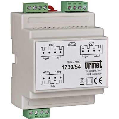 Urmet DISTRIBUTORE VIDEO 4 USCITE Urmet DISTRIBUTORE VIDEO 4 USCITE