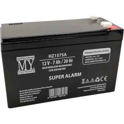 Batteria al piombo Bricoman 12V 7Ah Faston Batteria al piombo Bricoman 12V 7Ah Faston