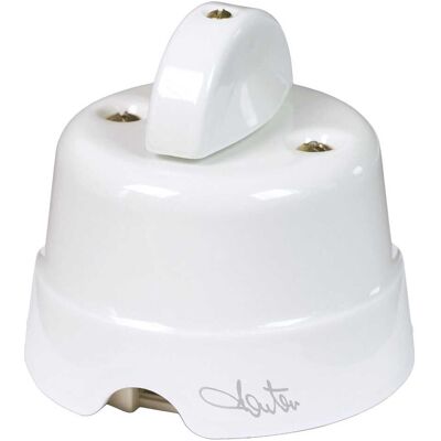 Fanton INTERUTTORE/DEVIATORE CERAMICO 10AX 250V BIANCO Fanton INTERUTTORE/DEVIATORE CERAMICO 10AX 250V BIANCO