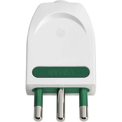 Vimar SPINA 2P+T 16A ORIENTABILE COLORE BIANCO Vimar SPINA 2P+T 16A ORIENTABILE COLORE BIANCO