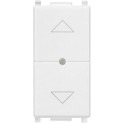 Vimar COMANDO TAPPARELLA CONNESSO PLANA SENZA BATTERIA BIANCO COLORE BIANCO 230V Vimar COMANDO TAPPARELLA CONNESSO PLANA SENZA BATTERIA BIANCO COLORE BIANCO 230V