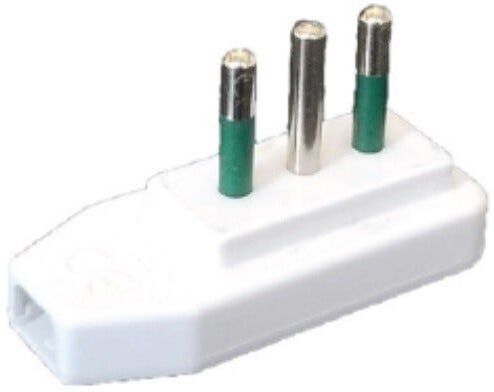 Spina Piatta 16a 2p+t Colore Bianco Spina Piatta 16a 2p+t Colore Bianco