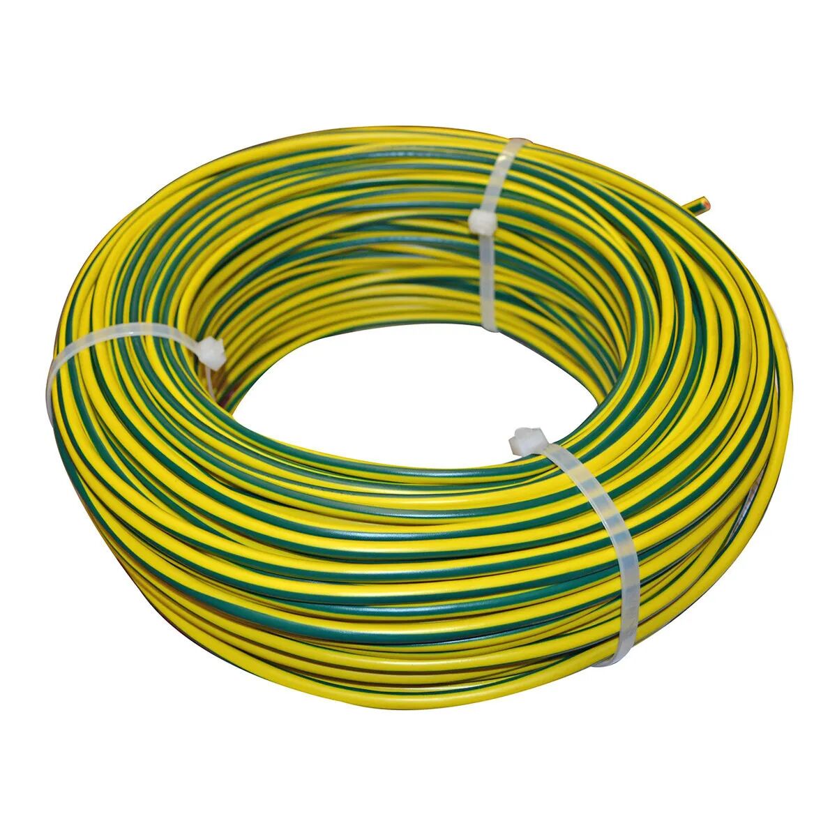 Cavo Unipolare Fs17 Cpr 450/750 Sezione 1x10 Mmq Colore Giallo / Verde Matassa 100 M