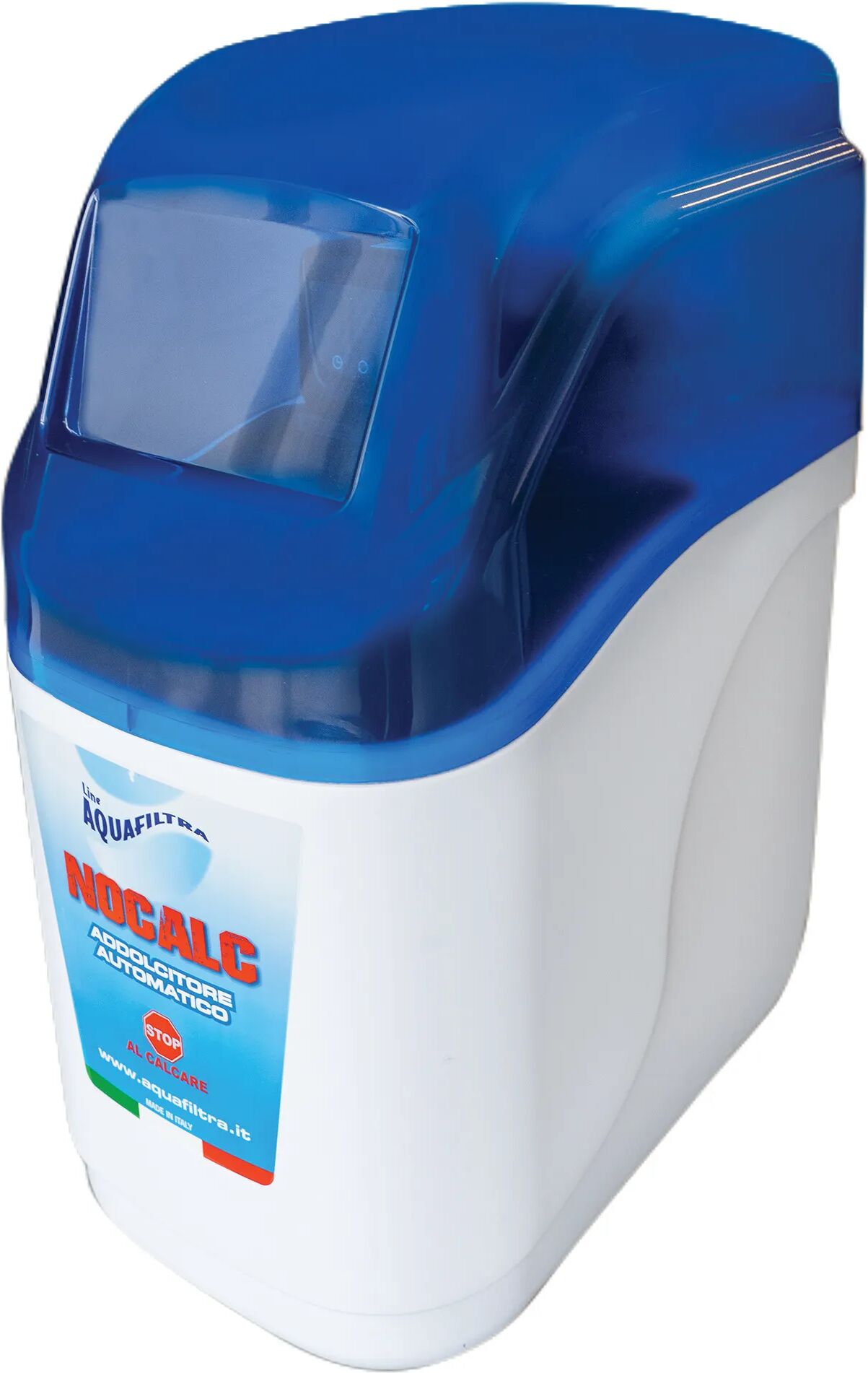 Aquafiltra ADDOLCITORE  NOCALC-M PORTATA 800 l/h CABINATO 9 l RESINA AUTODISINFETTANTE