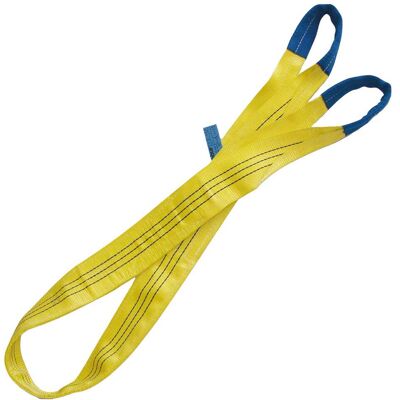 Robur TIRANTE BETA 90 mm LUNGO 4 m DOPPIO STRATO GIALLO PORTATA TIRO DRITTO 3000 kg Robur TIRANTE BETA 90 mm LUNGO 4 m DOPPIO STRATO GIALLO PORTATA TIRO DRITTO 3000 kg