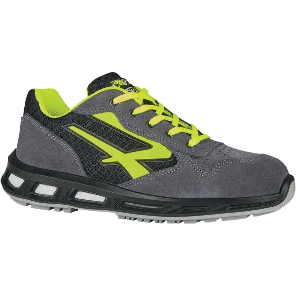 u-power scarpa antinfortunistica 36  yellow bassa classe s1-p src esd nera gialla