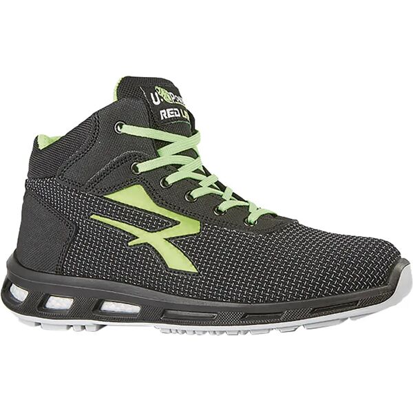 u-power scarpa antinfortunistica 38 u power hard alta classe s3 src esd nera verde