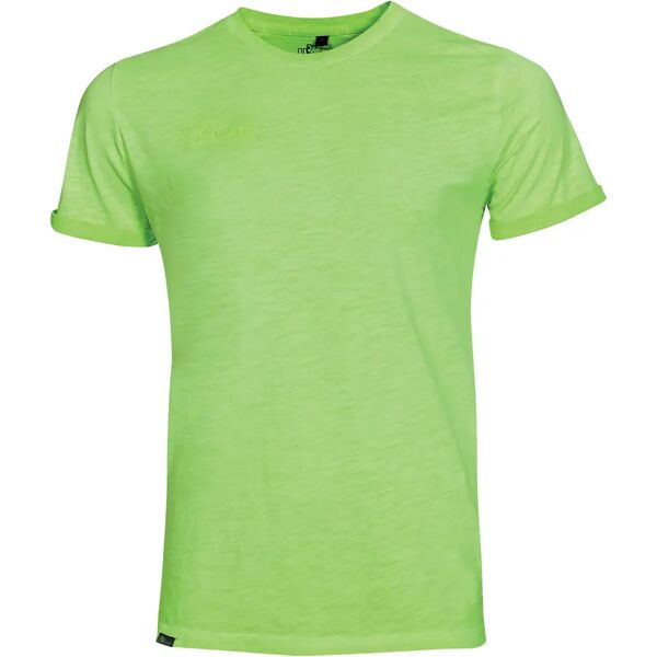 u-power set bermuda e t-shirt  taglia l fluo summer nero giallo