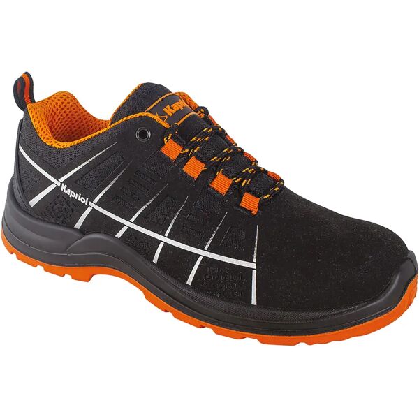 kapriol scarpa antinfortunistica 39 sprint  bassa classe s1p src nera e arancione