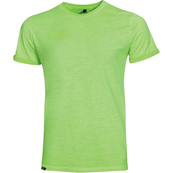 u-power set bermuda e t-shirt  taglia xl fluo summer nero giallo