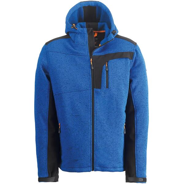 kapriol giacca pile wool  taglia l colore azzurro con cappuccio