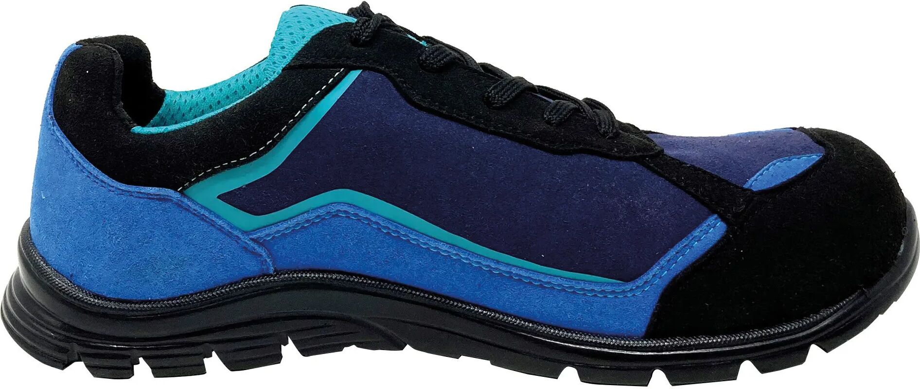 sparco scarpa antinfortunistica 48  nitro bassa classe s3 src nera e blu metal free