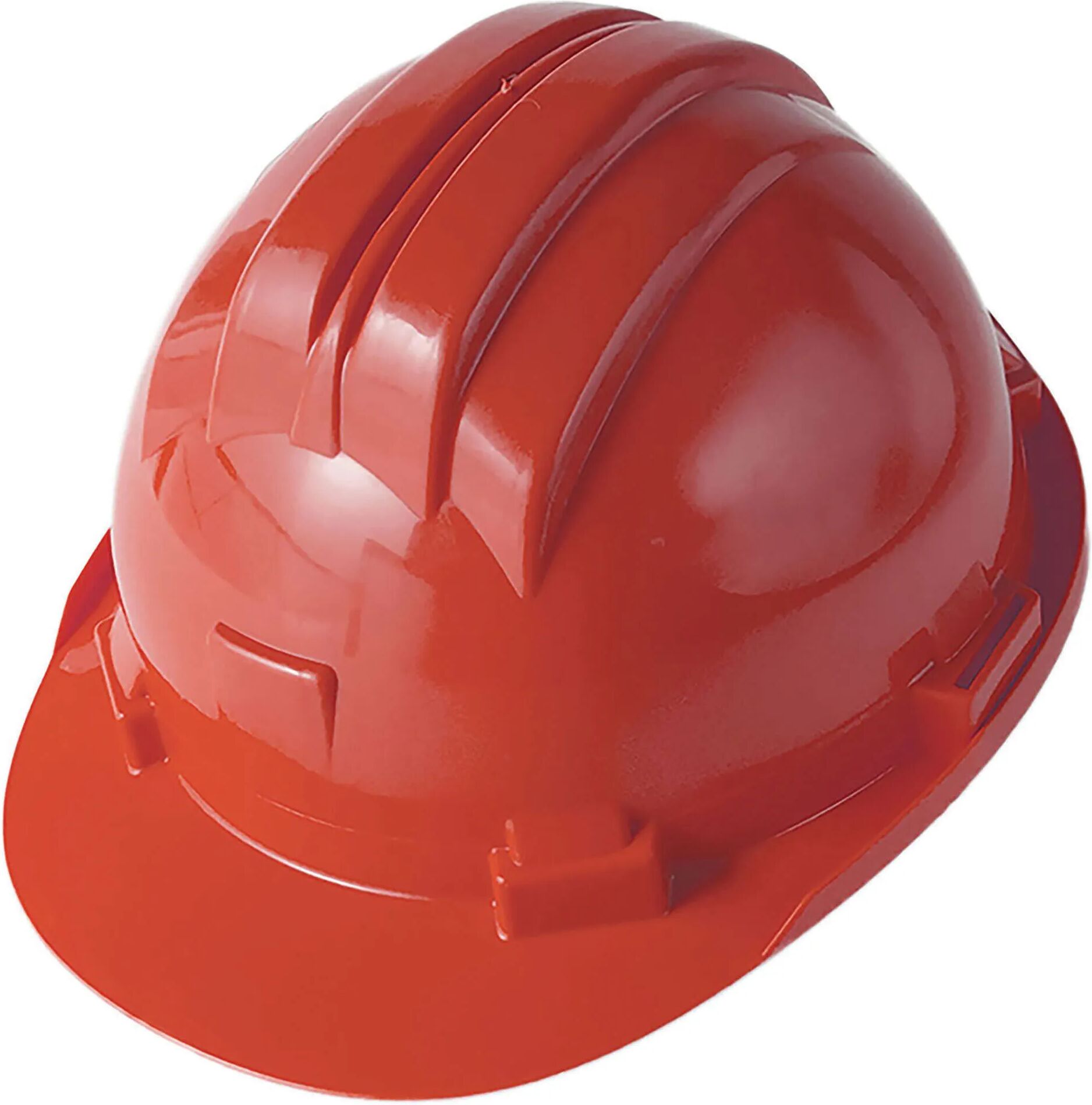 tecnomat casco antinfortunistico rosso stamplast en 397