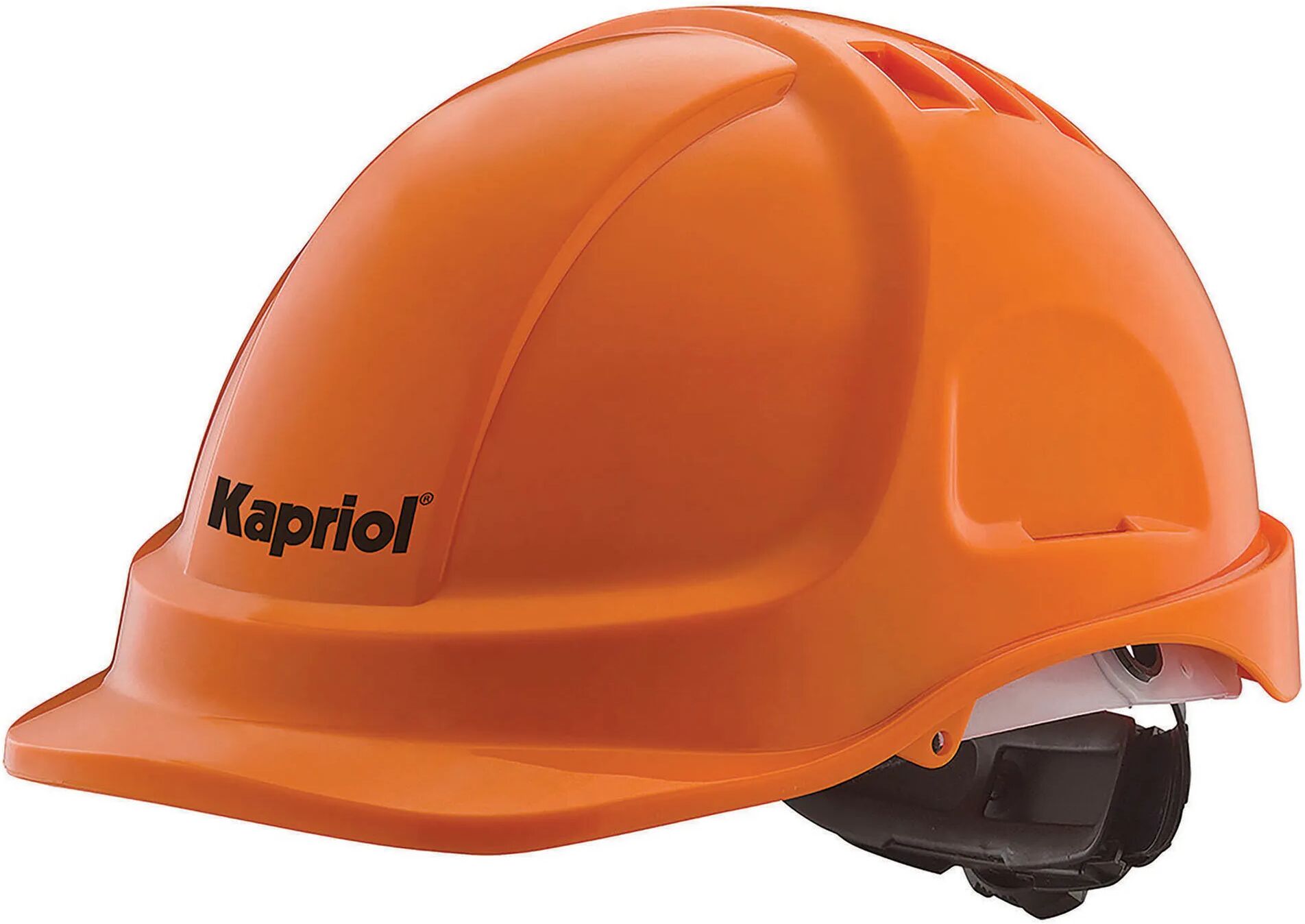 kapriol casco antinfortunistico arancio  en 397 interno tessuto