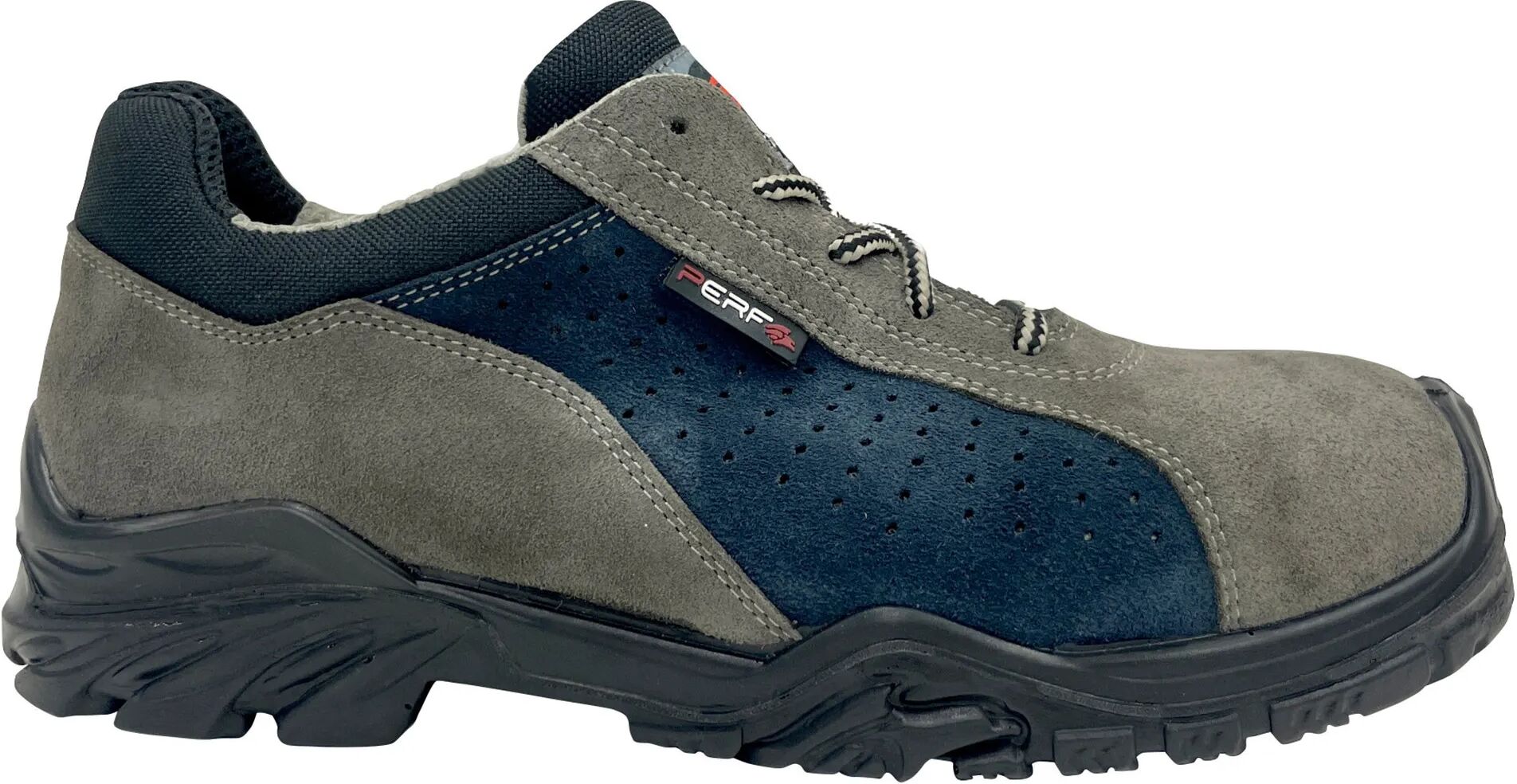 perf scarpa antinfortunistica 36  force5 bassa classe s1p src grigia e blu metal free