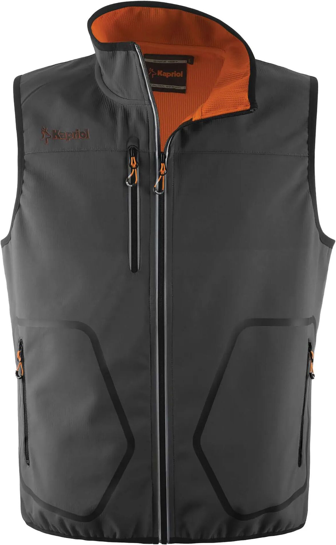 kapriol gilet tecnico  taglia m colore nero