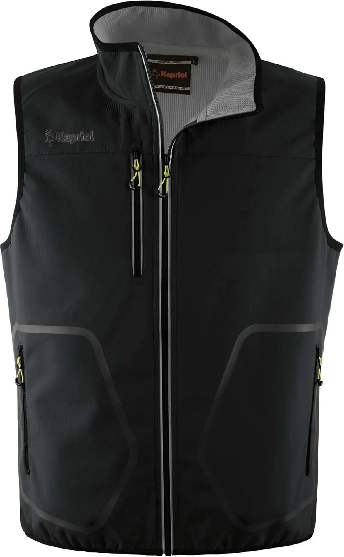 kapriol gilet tecnico  taglia l colore nero