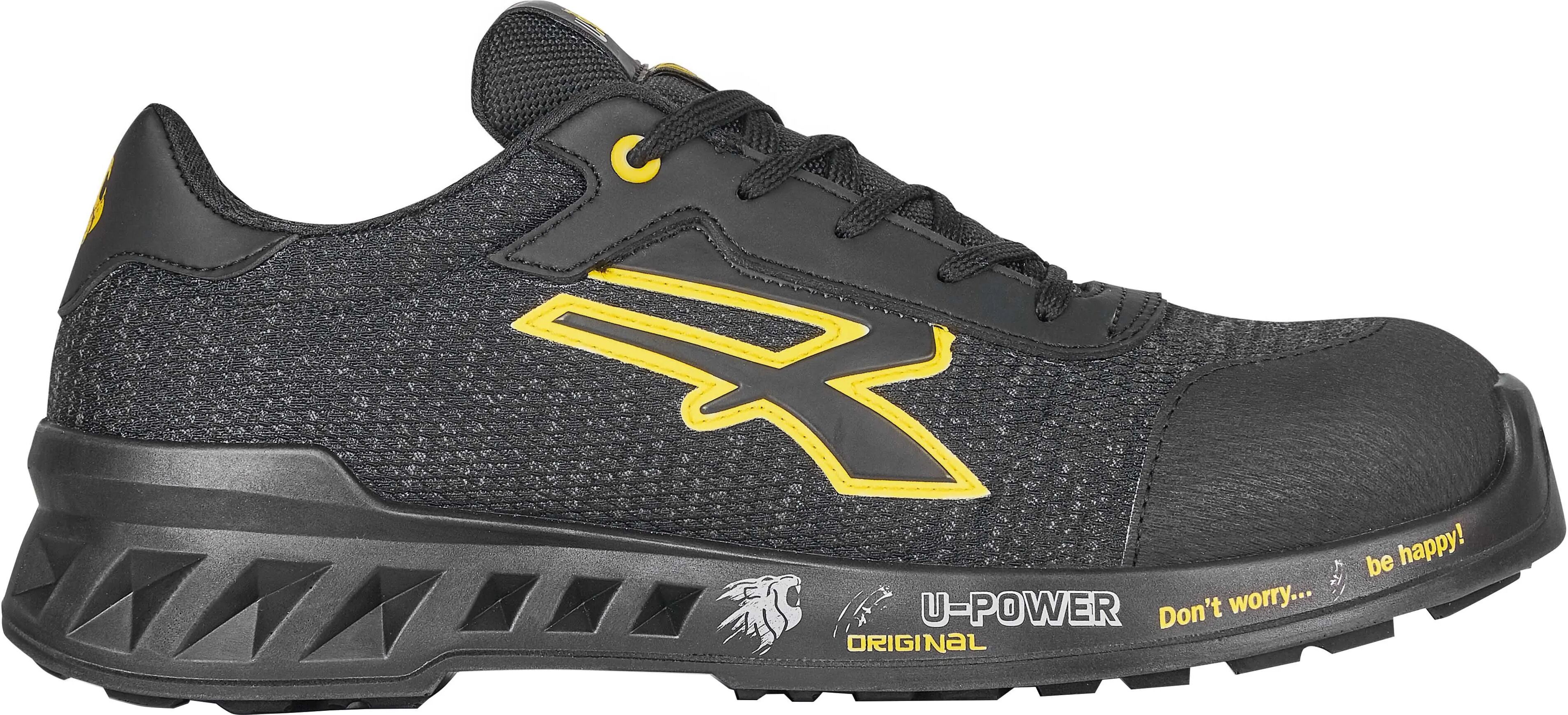 U-power SCARPA ANTINFORTUNISTICA 38  FRANK BASSA CLASSE S1 P SRC ESD NERA ULTRA LEGGERA