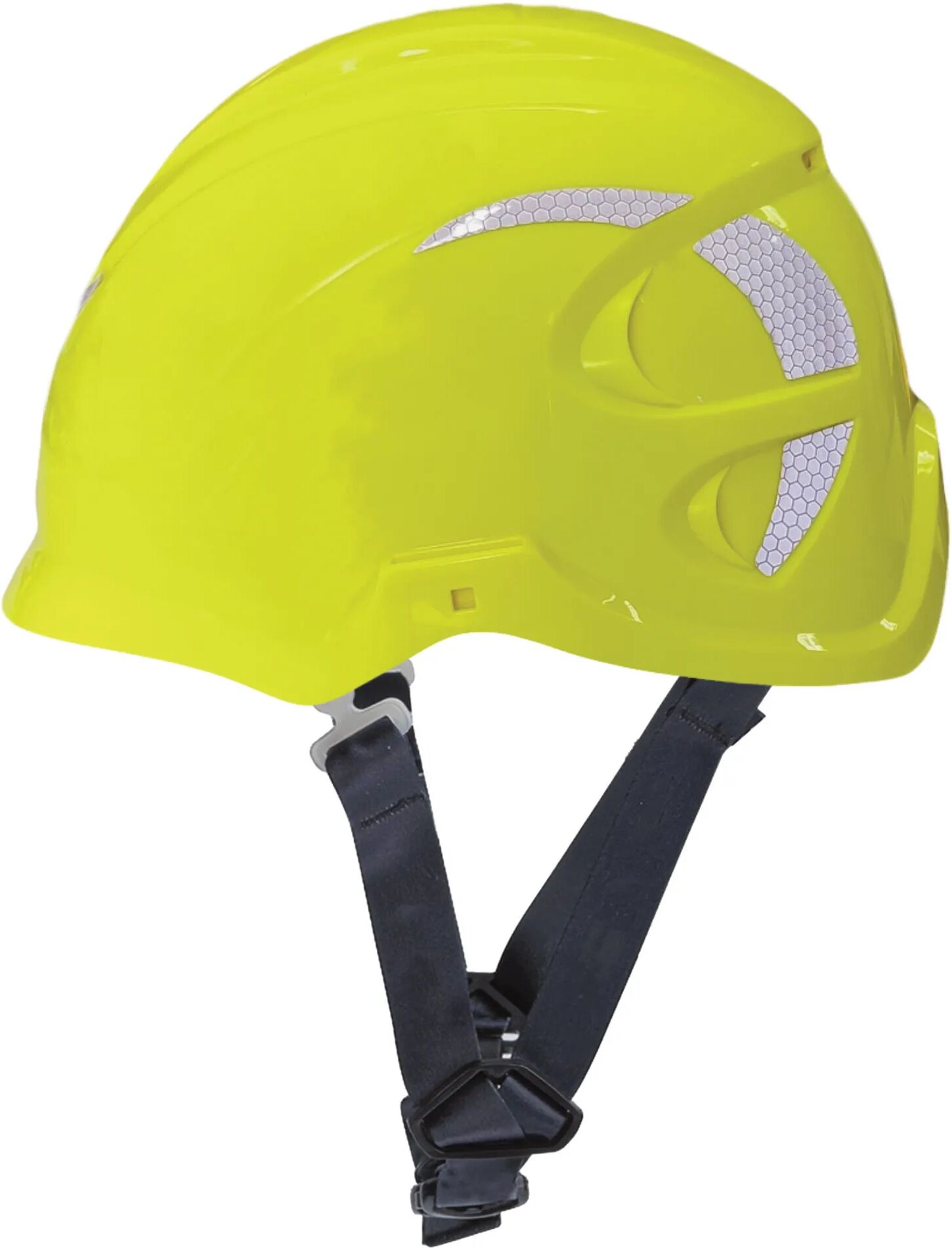 Tractel CASCO ANTINFORTUNISTICO ANTICADUTA GIALLO FLUO EN397 1000V ABS SOTTOGOLA PROTEZIONE LATO