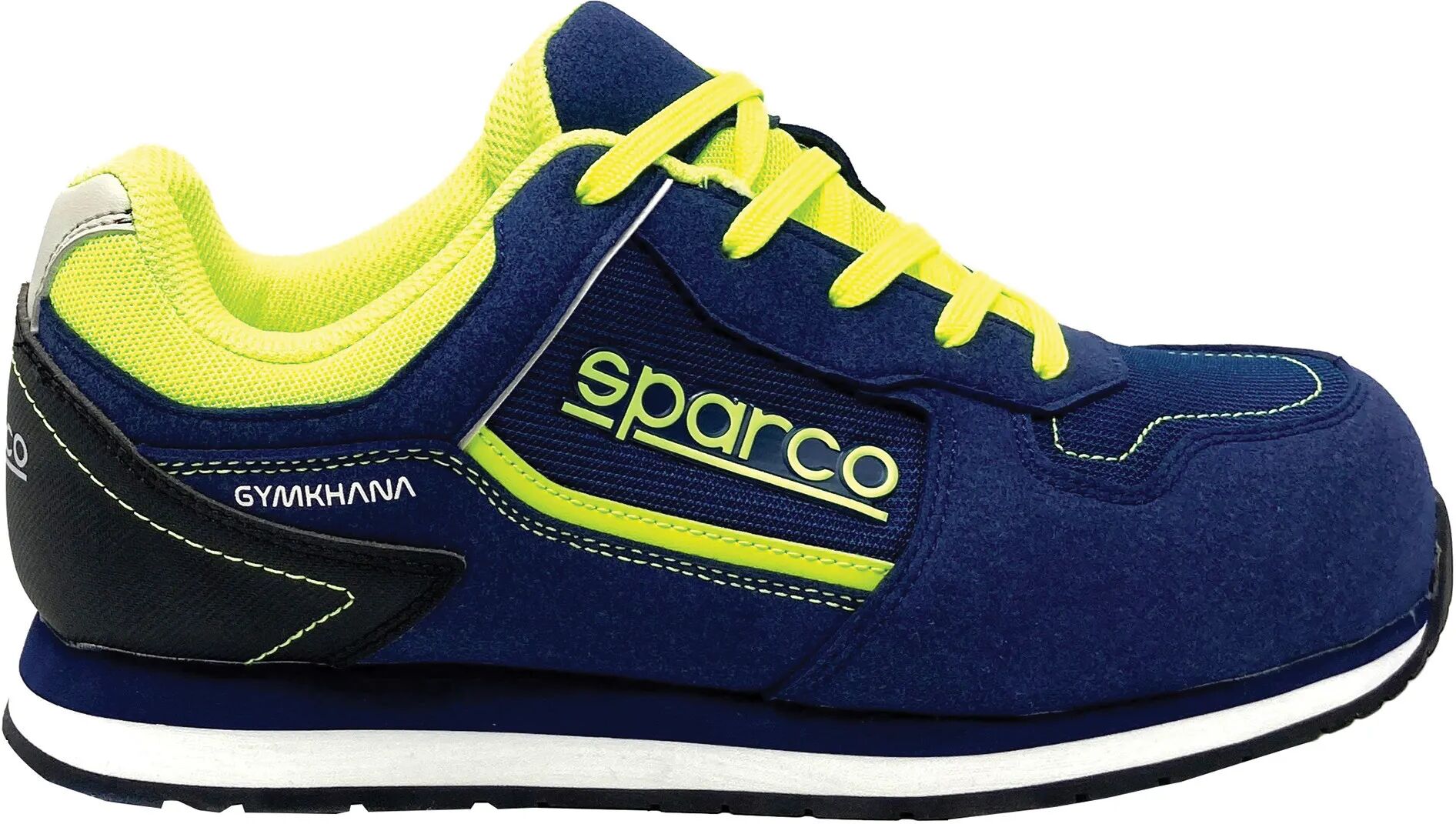 Sparco SCARPA ANTINFORTUNISTICA 40  GYMKHANA BASSA CLASSE S1P SRC BLU E GIALLA METAL FREE