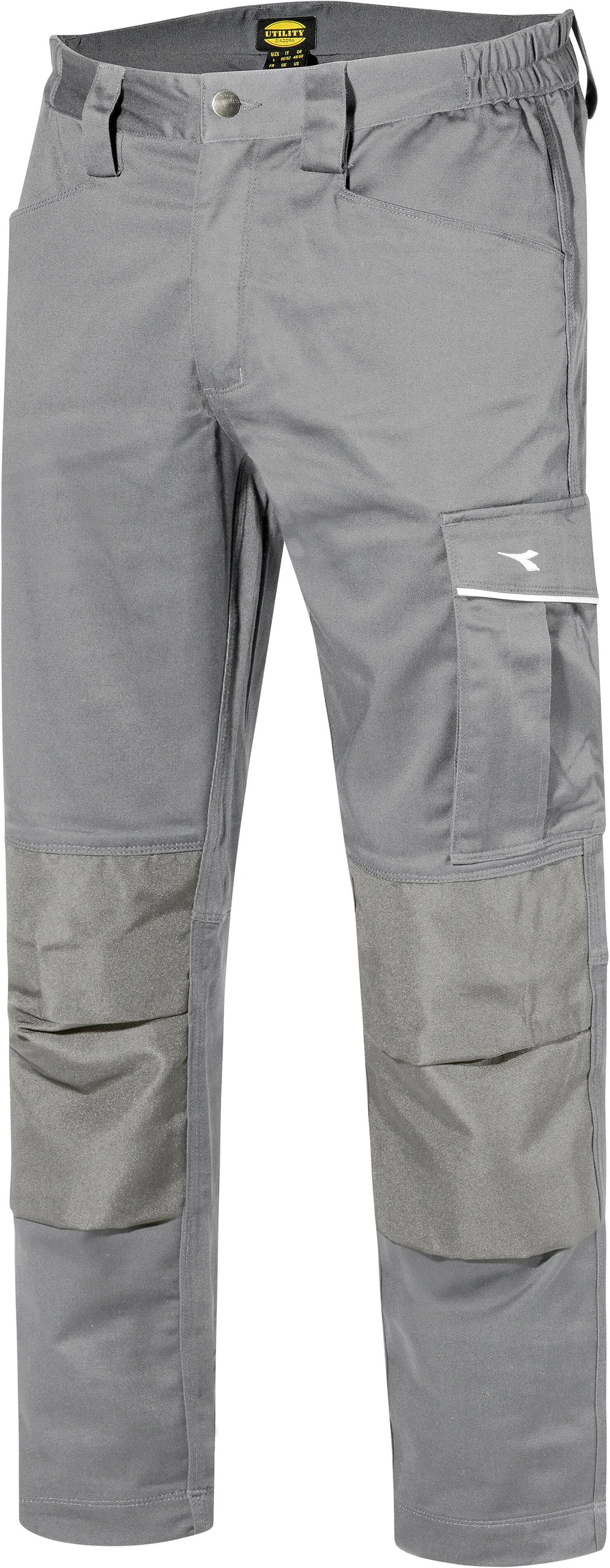 Diadora PANTALONE ROCK STRETCH PERFORMANCE  TAGLIA M COLORE GRIGIO