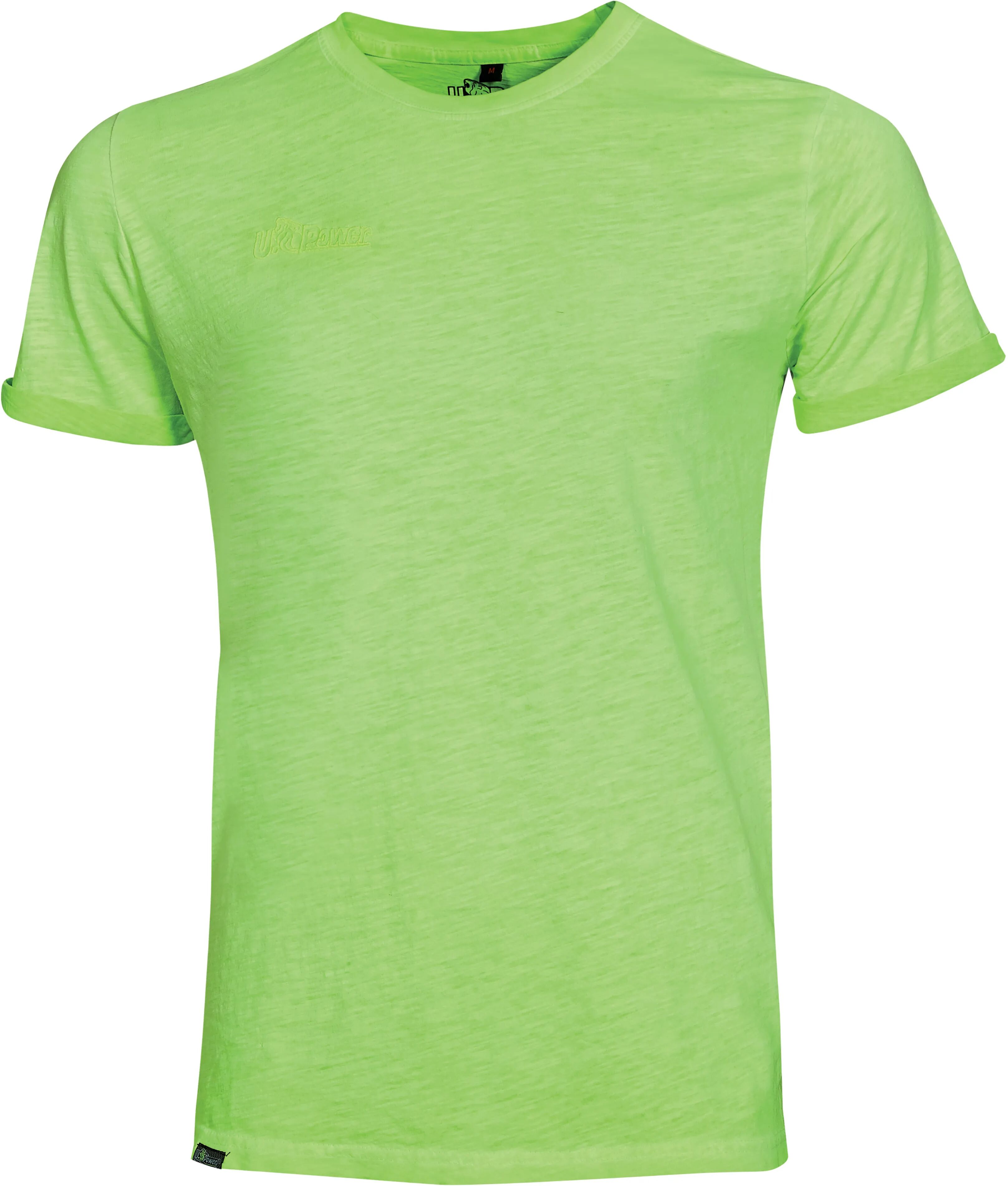 U-power SET BERMUDA E T-SHIRT  TAGLIA L FLUO SUMMER NERO GIALLO