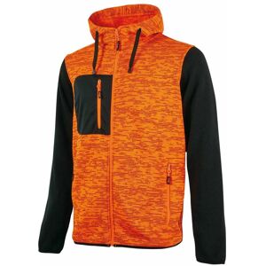 U-power FELPA RAINBOW TAGLIA S COLORE ARANCIO FLUO INTERNO IN PILE 310 g CON ZIP U-power FELPA RAINBOW TAGLIA S COLORE ARANCIO FLUO INTERNO IN PILE 310 g CON ZIP
