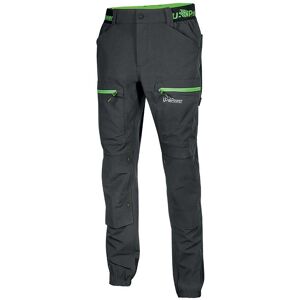 U-power PANTALONE HORIZON TAGLIA S COLORE GRIGIO INSERTI VERDI TESSUTO U-4 WAY STRETCH U-power PANTALONE HORIZON TAGLIA S COLORE GRIGIO INSERTI VERDI TESSUTO U-4 WAY STRETCH