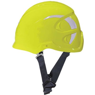 Tractel CASCO ANTINFORTUNISTICO ANTICADUTA GIALLO FLUO EN397 1000V ABS SOTTOGOLA PROTEZIONE LATO Tractel CASCO ANTINFORTUNISTICO ANTICADUTA GIALLO FLUO EN397 1000V ABS SOTTOGOLA PROTEZIONE LATO