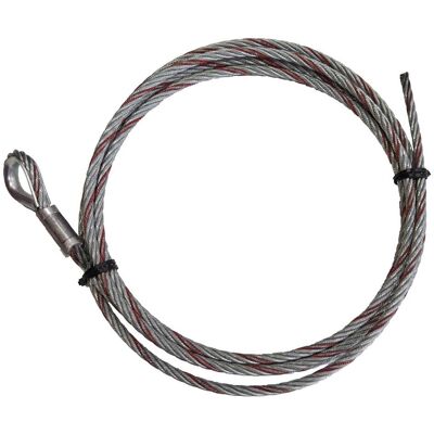 Tractel FUNE ZINCATA TRAVSPRING ONE 5 m Ø 8,3 mm PER LINEA VITA CON REDANCIA Tractel FUNE ZINCATA TRAVSPRING ONE 5 m Ø 8,3 mm PER LINEA VITA CON REDANCIA