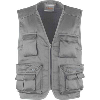 Kapriol GILET MULTITASCHE TAGLIA M COLORE GRIGIO Kapriol GILET MULTITASCHE TAGLIA M COLORE GRIGIO