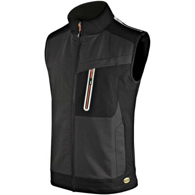 Diadora GILET CARBON GEOX TRASPIRANTE TAGLIA L COLORE ANTRACITE Diadora GILET CARBON GEOX TRASPIRANTE TAGLIA L COLORE ANTRACITE