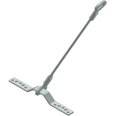 Tractel CORDINO SOTTOTEGOLA LINEA VITA EN 795A 1 OPERATORE FUNE Ø 8 mm 10 FORI FISSAGGIO Tractel CORDINO SOTTOTEGOLA LINEA VITA EN 795A 1 OPERATORE FUNE Ø 8 mm 10 FORI FISSAGGIO