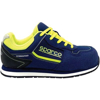 Sparco SCARPA ANTINFORTUNISTICA 44 GYMKHANA BASSA CLASSE S1P SRC BLU E GIALLA METAL FREE Sparco SCARPA ANTINFORTUNISTICA 44 GYMKHANA BASSA CLASSE S1P SRC BLU E GIALLA METAL FREE