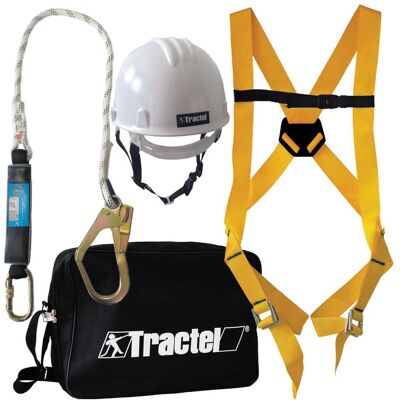 Tractel KIT ANTICADUTA PER PONTEGGIO IMBRAGO CASCO CORDINO PER SISTEMI ANTICADUTA Tractel KIT ANTICADUTA PER PONTEGGIO IMBRAGO CASCO CORDINO PER SISTEMI ANTICADUTA