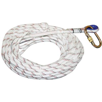 Tractel CORDA DI SICUREZZA SEMISTATICA L 5m Ø11mm CON CONNETTORE M10 Tractel CORDA DI SICUREZZA SEMISTATICA L 5m Ø11mm CON CONNETTORE M10