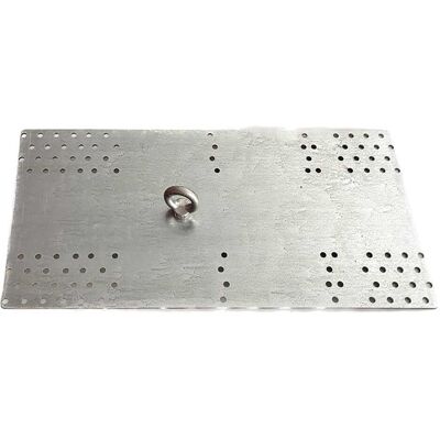 Tractel PIASTRA LINEA VITA TRAVPLATE 250 mm CON RIVETTI EN795A C CON PARTENZA PER PANNELLI Tractel PIASTRA LINEA VITA TRAVPLATE 250 mm CON RIVETTI EN795A C CON PARTENZA PER PANNELLI