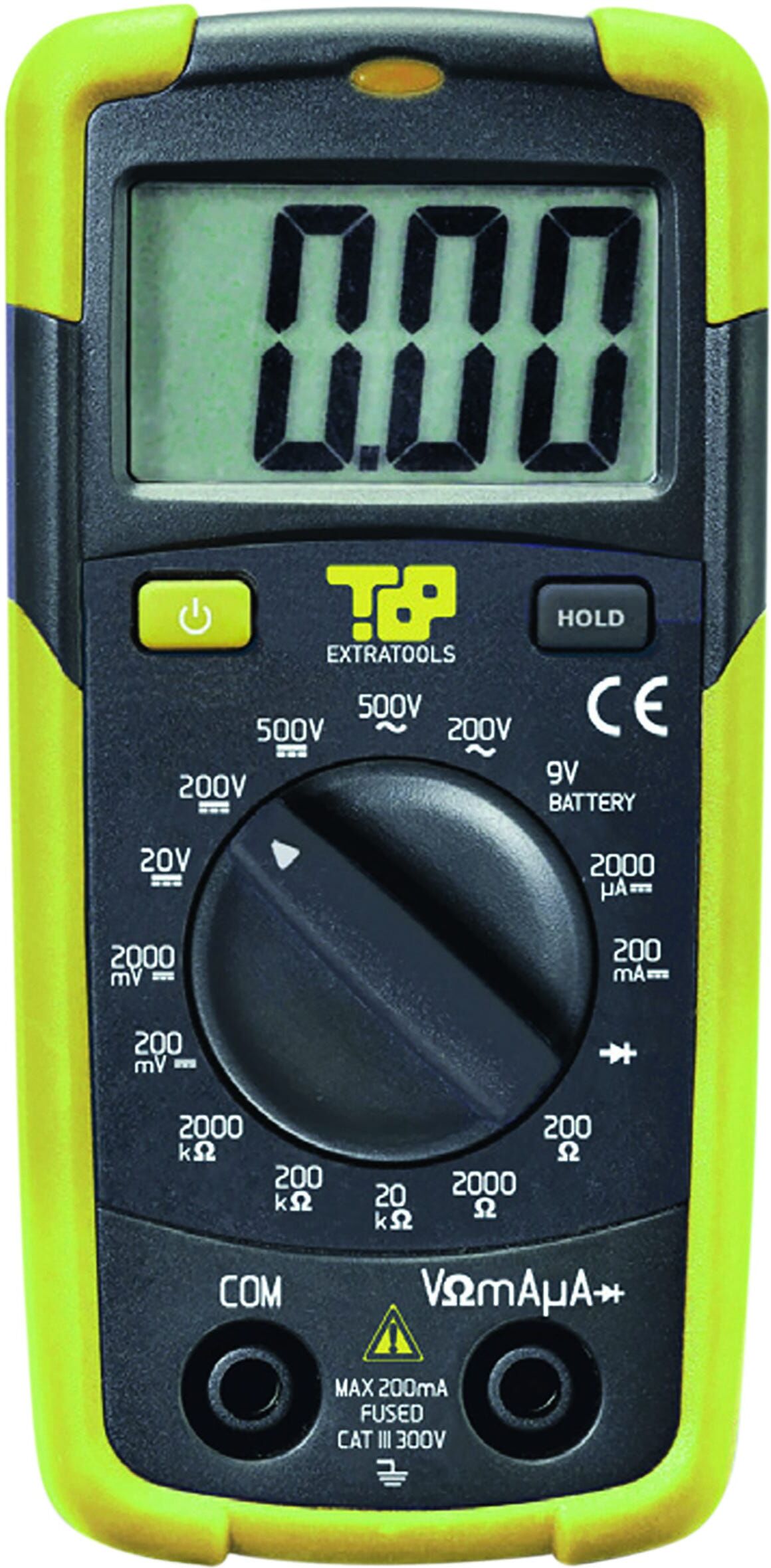 ETELEC Multimetro Digitale Portatile Too By Ht Tensione Ac/dc 500v Corrente Dc 200ma ETELEC Multimetro Digitale Portatile Too By Ht Tensione Ac/dc 500v Corrente Dc 200ma