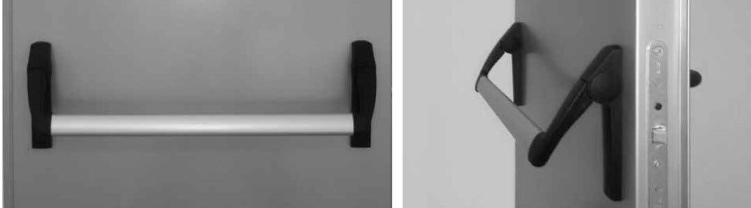 PADILLA Maniglione Antipanico Push Carter Ignifugo In Nylon Barra Di Alluminio PADILLA Maniglione Antipanico Push Carter Ignifugo In Nylon Barra Di Alluminio