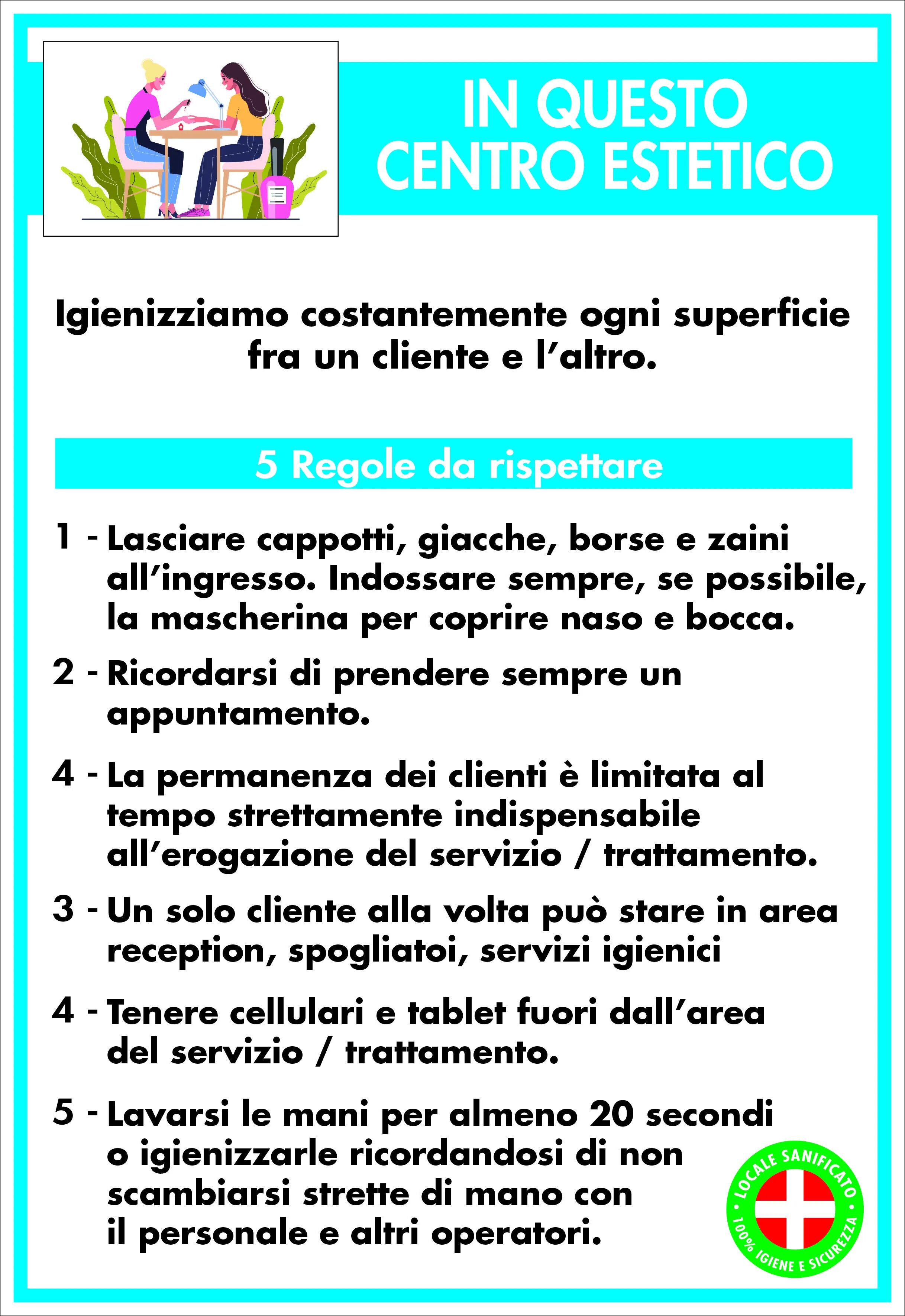NUOVA ALGIS Cartello Centro Estetico In Pvc Rigido 33x48 Cm NUOVA ALGIS Cartello Centro Estetico In Pvc Rigido 33x48 Cm
