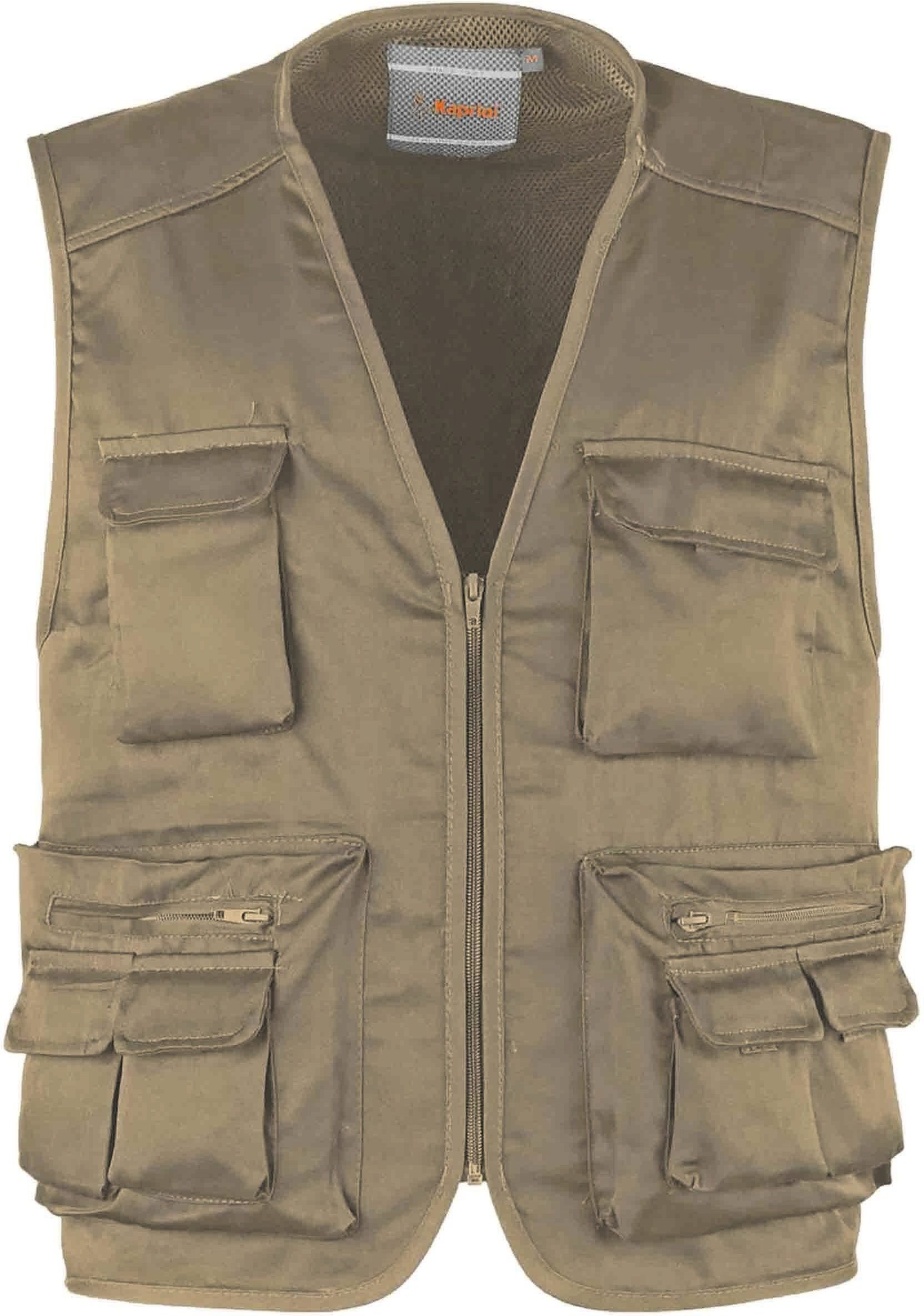 KAPRIOL Gilet Multitasche  Taglia Xl Colore Beige KAPRIOL Gilet Multitasche  Taglia Xl Colore Beige
